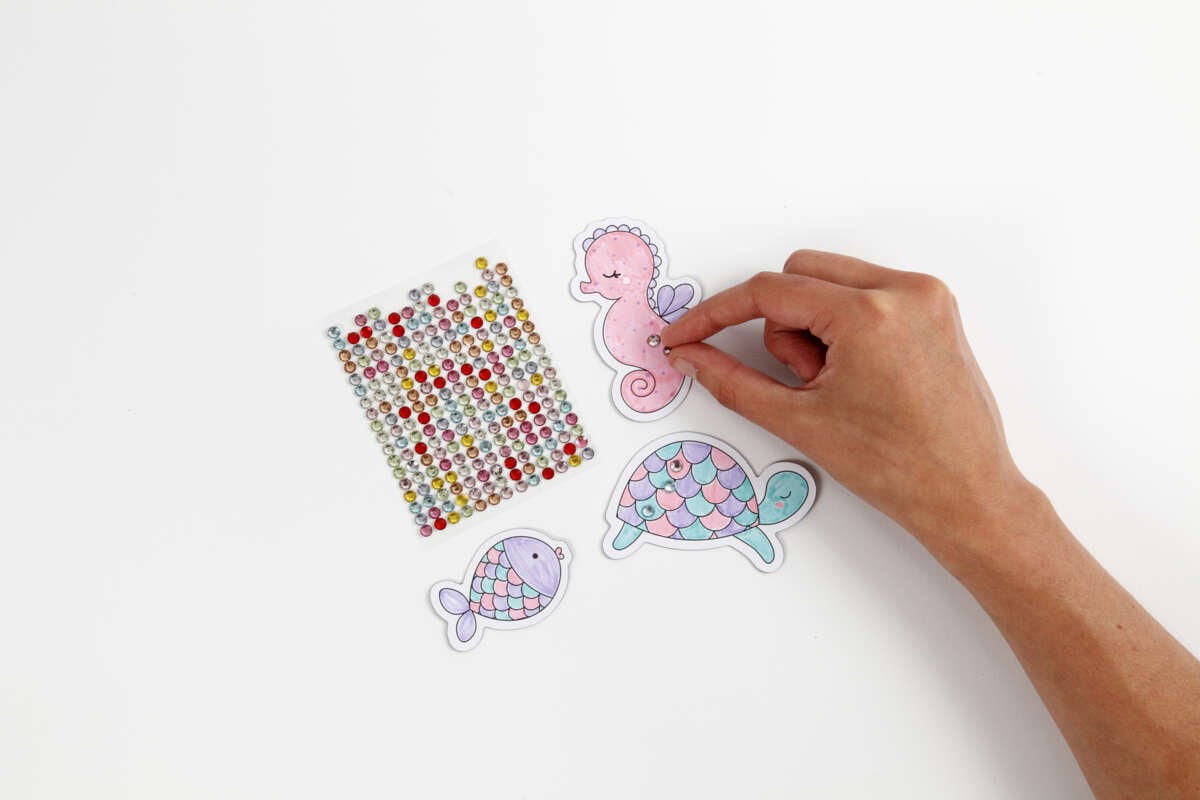 Creativ Company CreoTime I sjøen-sett magnetfigurer