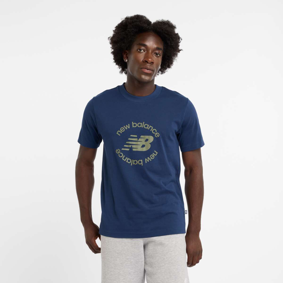 New Balance Sport Round Graphic t-skjorte herre