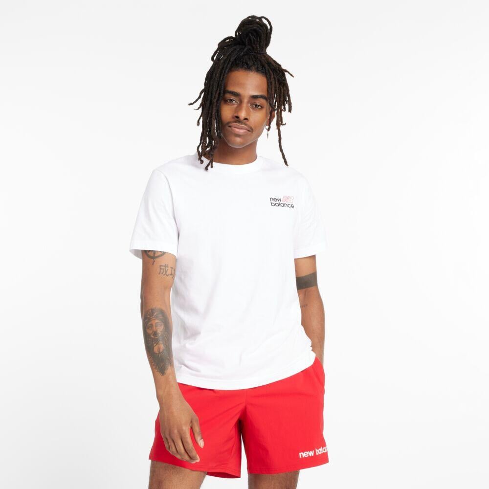 New Balance Sport Round Graphic t-skjorte herre
