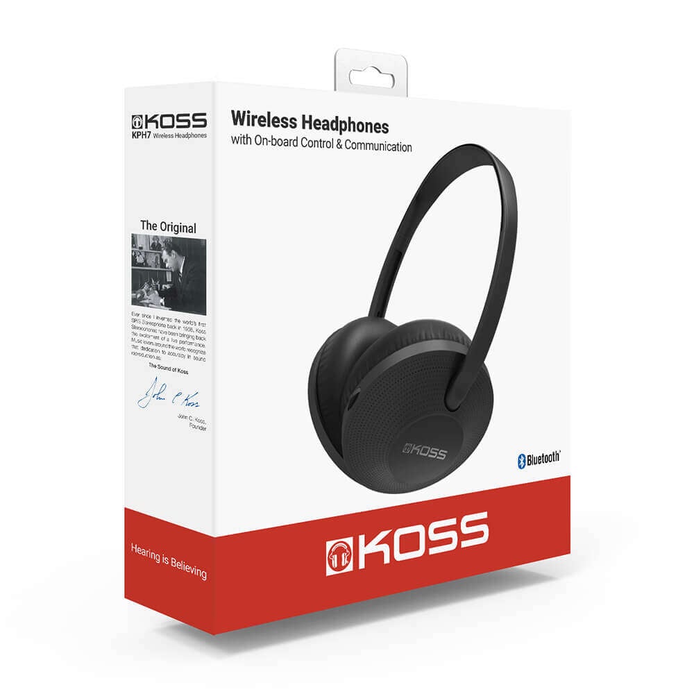 Koss KPH7 trådløse on-ear hodetelefoner