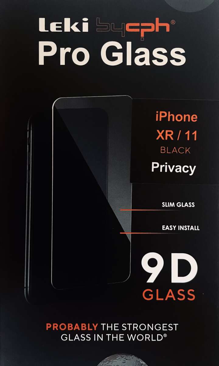 Leki bycph Privacy Pro Glass skjermbeskytter til iPhone XR/11