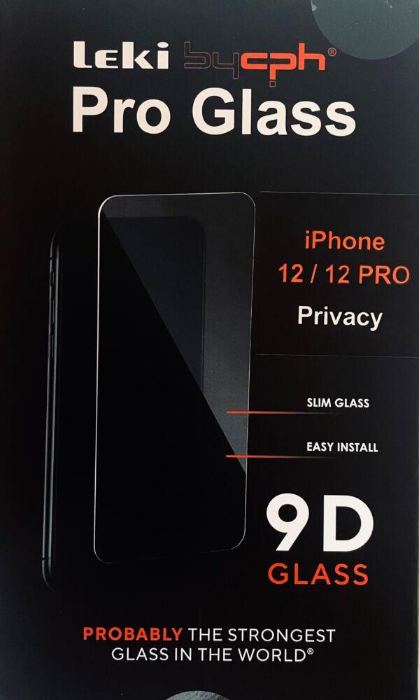 Leki bycph Privacy Pro Glass skjermbeskytter til iPhone 12/12 Pro
