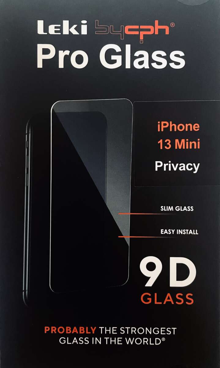 Leki bycph Privacy Pro Glass skjermbeskytter til iPhone 13 Mini