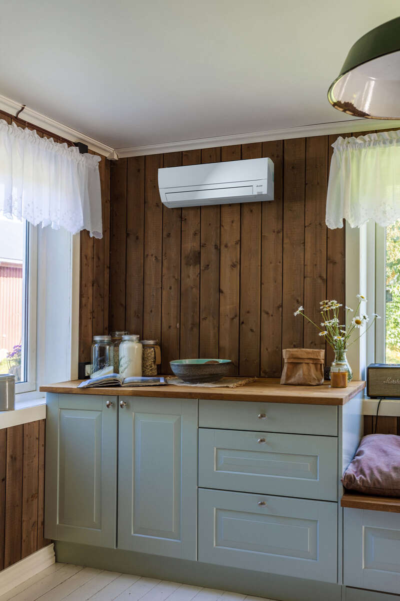 Mitsubishi Iguru 6200 varmepumpe, ferdig montert