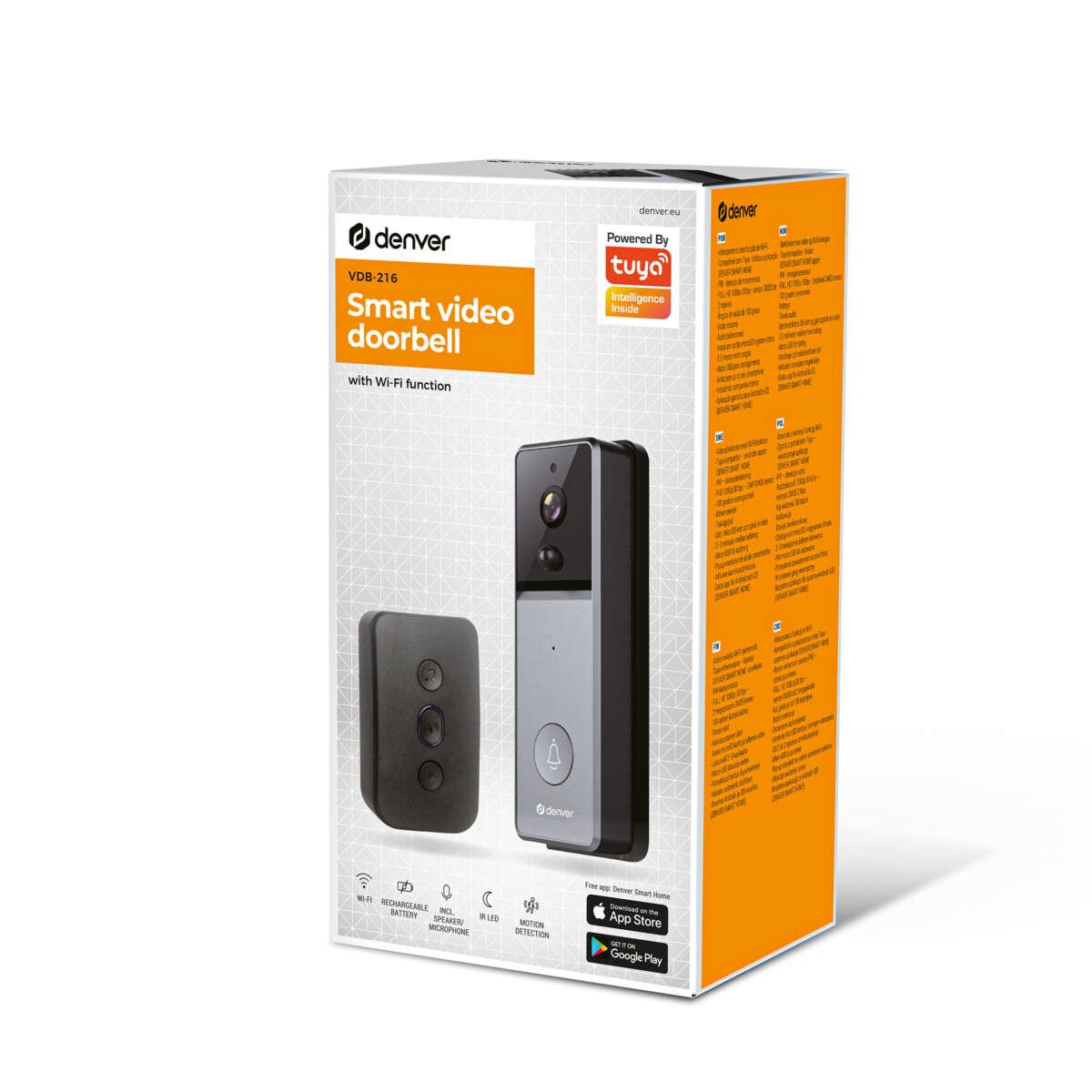 Denver VDB-216 Smart videoringeklokke