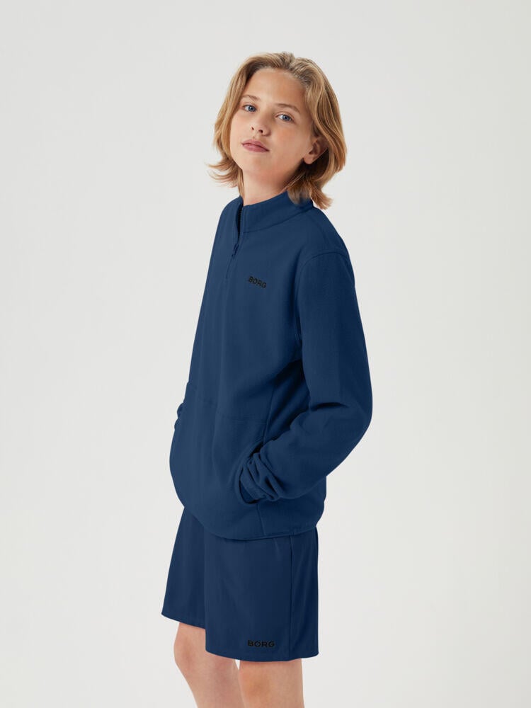 Bjørn Borg 1/2 zip fleecegenser junior