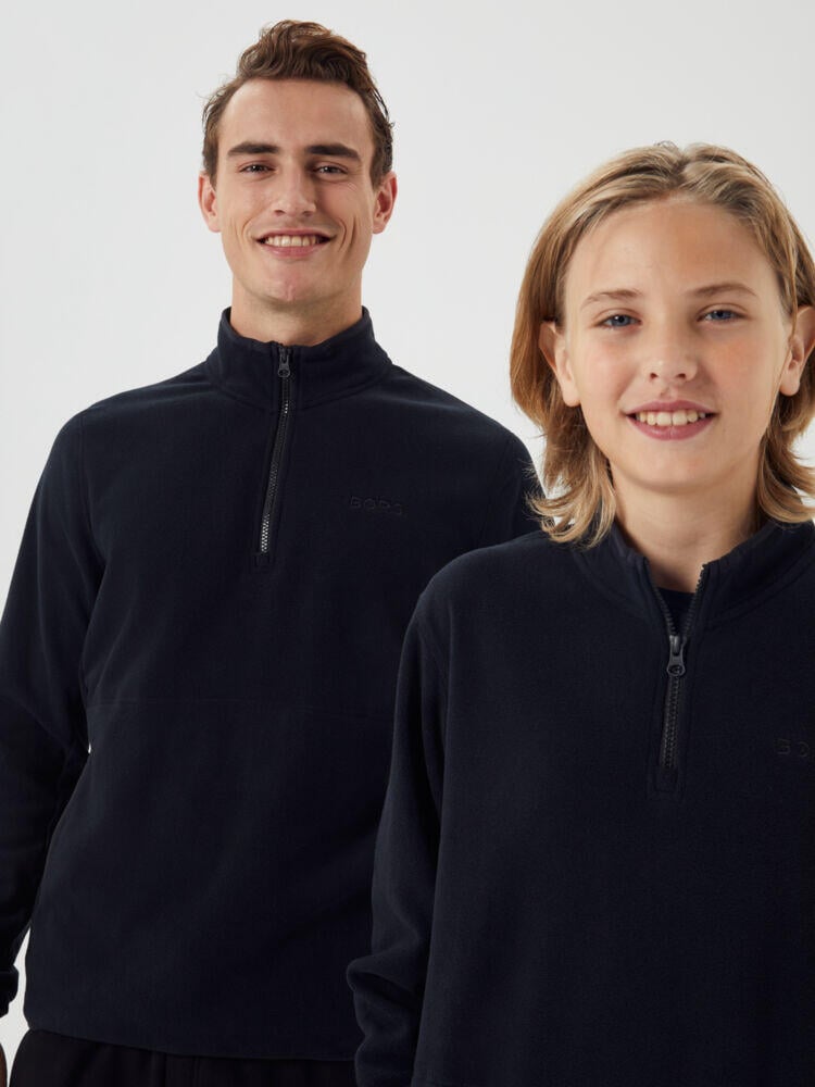 Bjørn Borg 1/2 zip fleecegenser junior