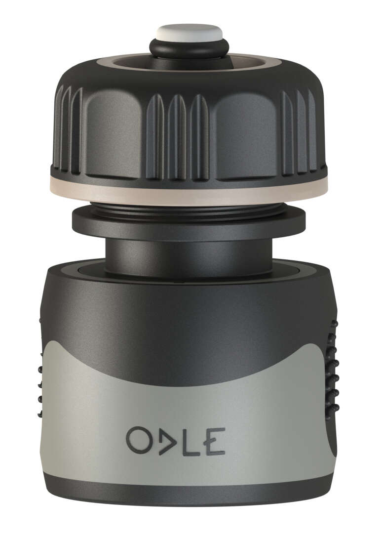 Odle slangekobling med stopp 1/2"