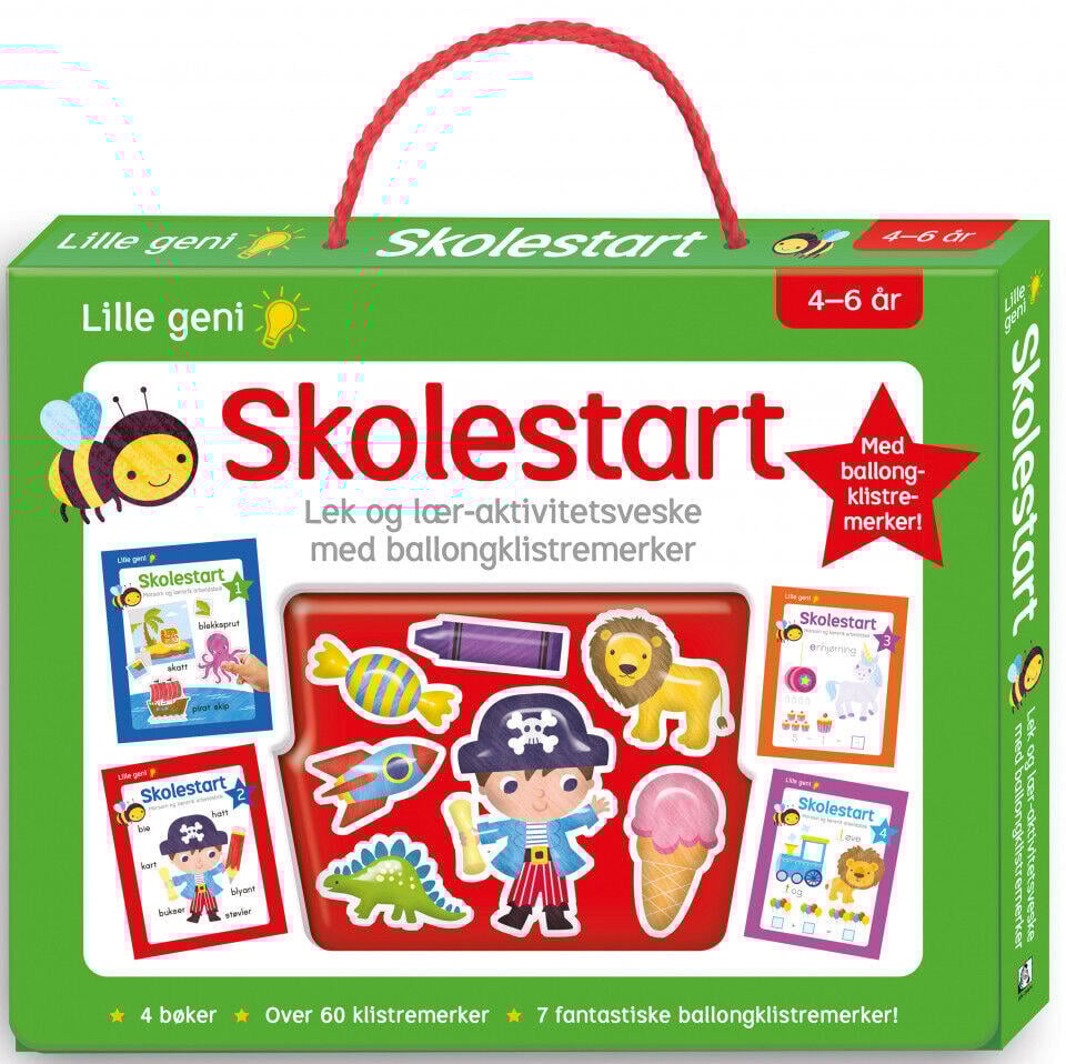 Lek- og lær aktivitetsveske: Skolestart