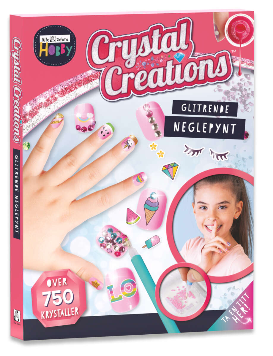Glitrende neglpynt