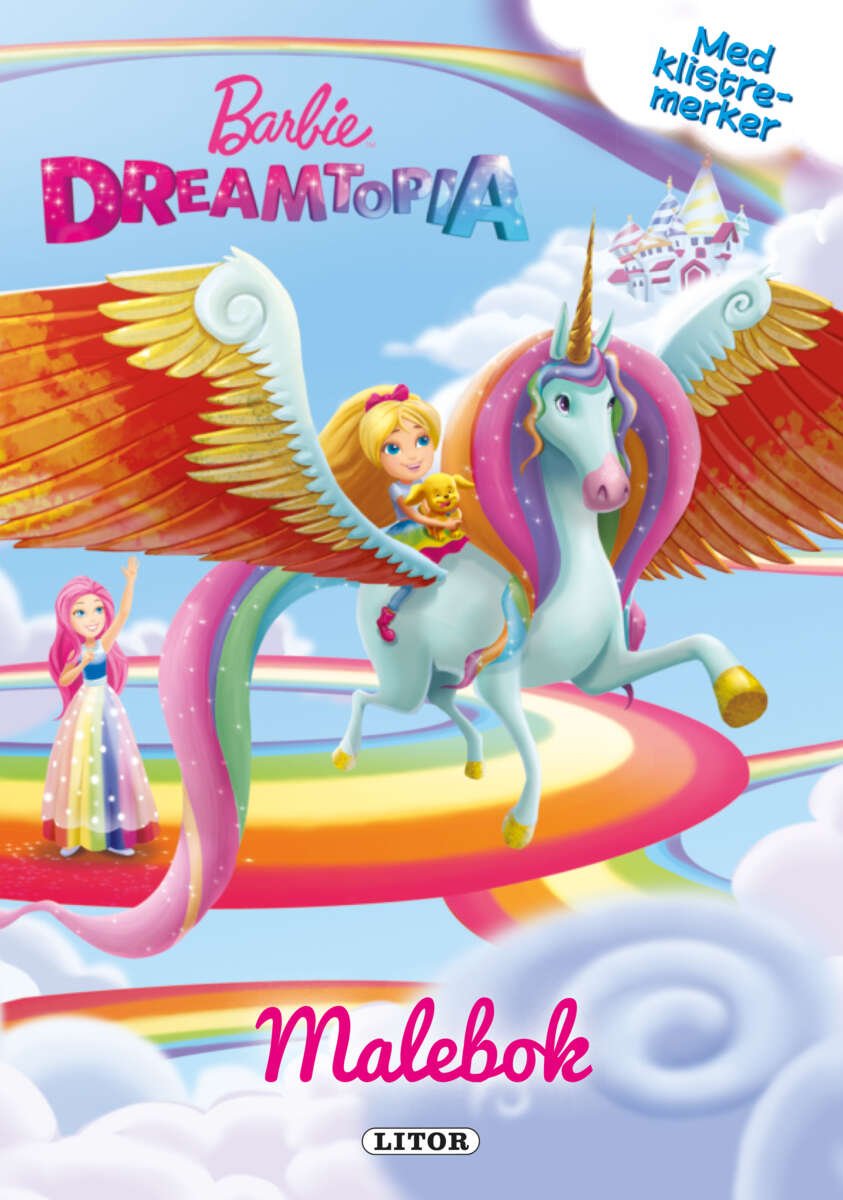 Barbie Dreamtopia malebok