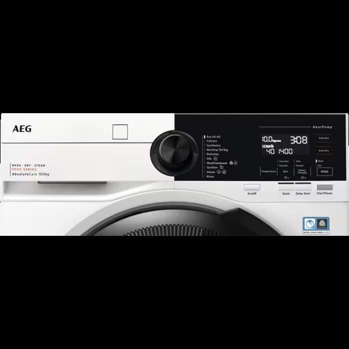 AEG LWR962C16H kombinert vaskemaskin/tørketrommel