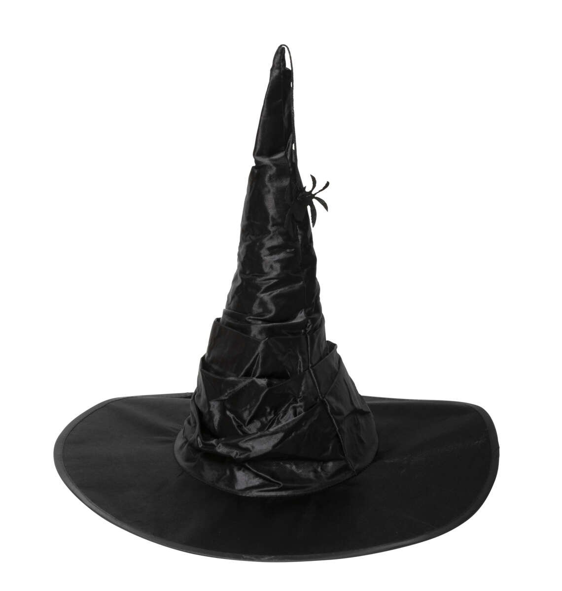 Halloween heksehatt med edderkopp