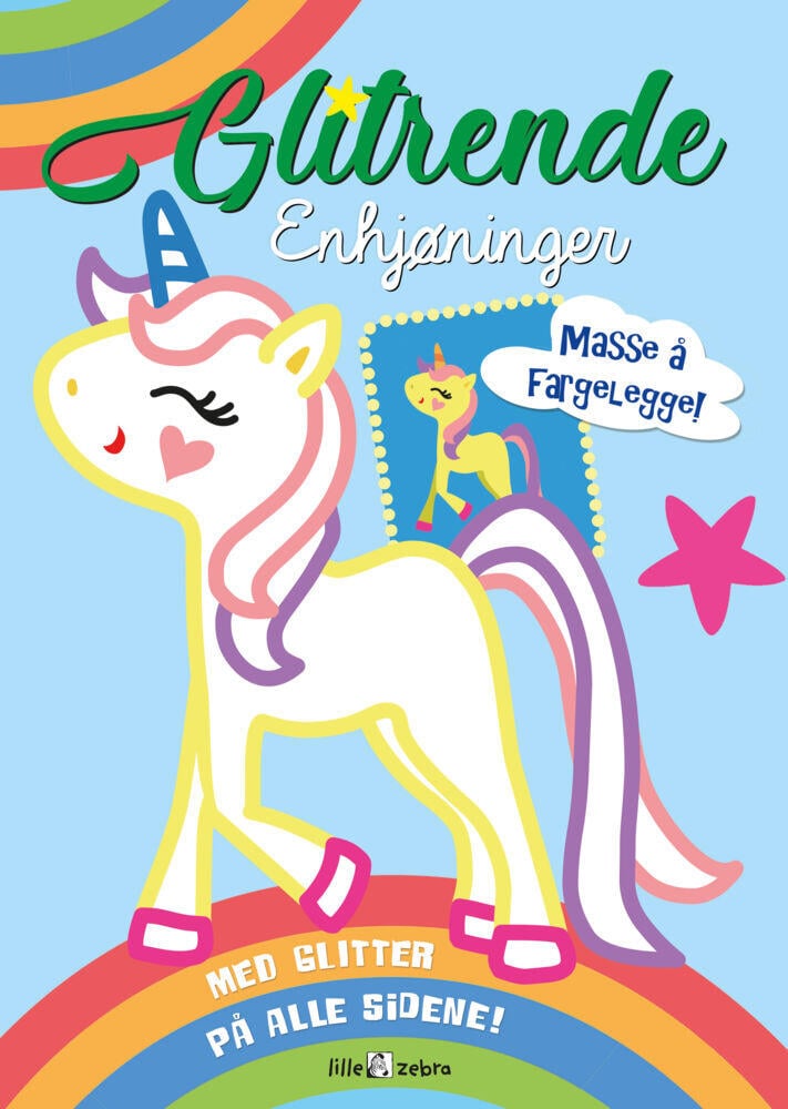 Glitrende enhjørning