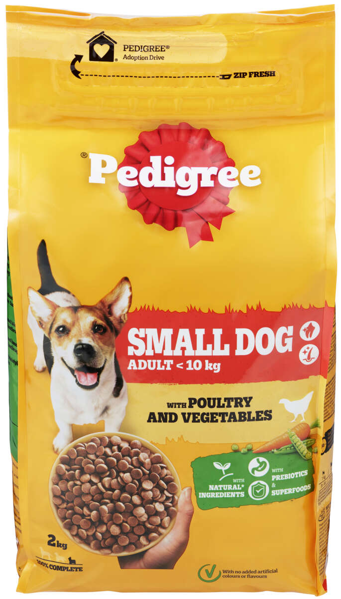 Pedigree Small Dog Kylling 2kg