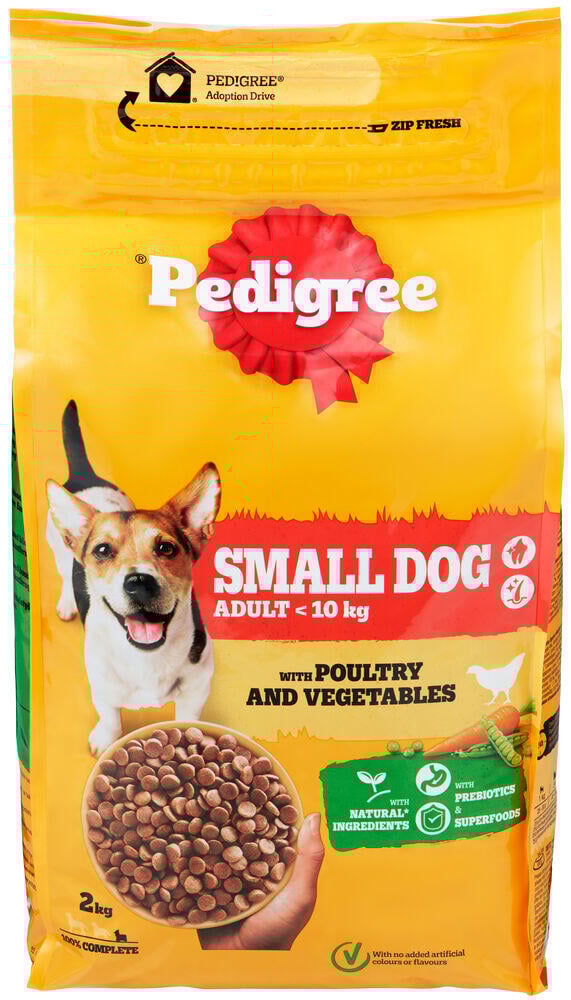 Pedigree Small Dog Kylling 2kg