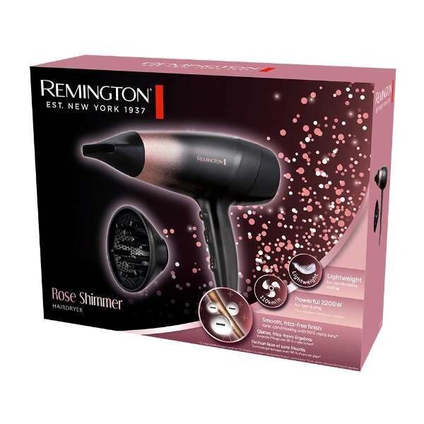 Remington® D5305 Rose Shimmer hårføner