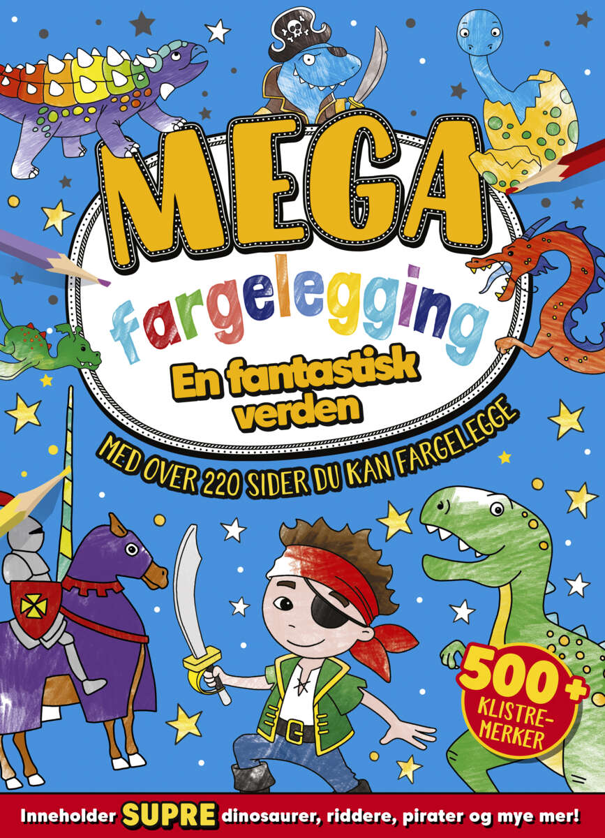 En fantastisk verden fargeleggingsbok