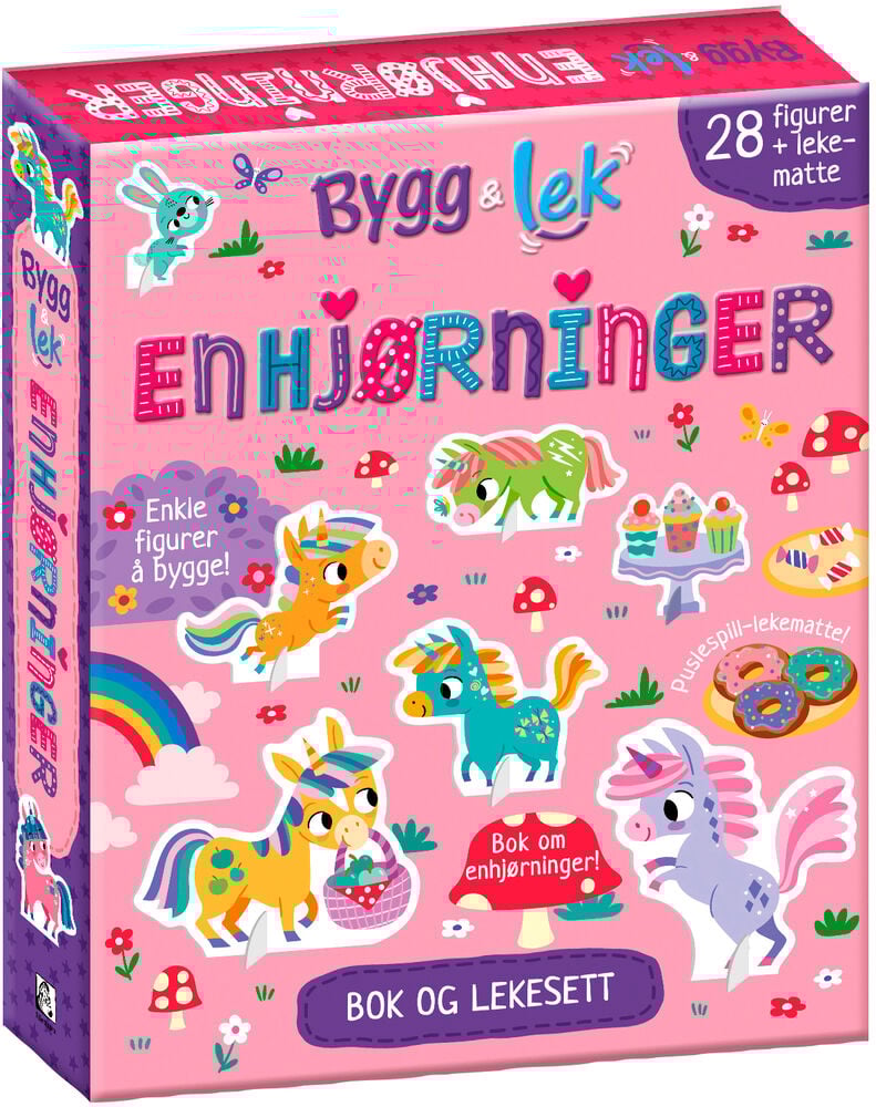 Bygg og lek: Enhjørninger