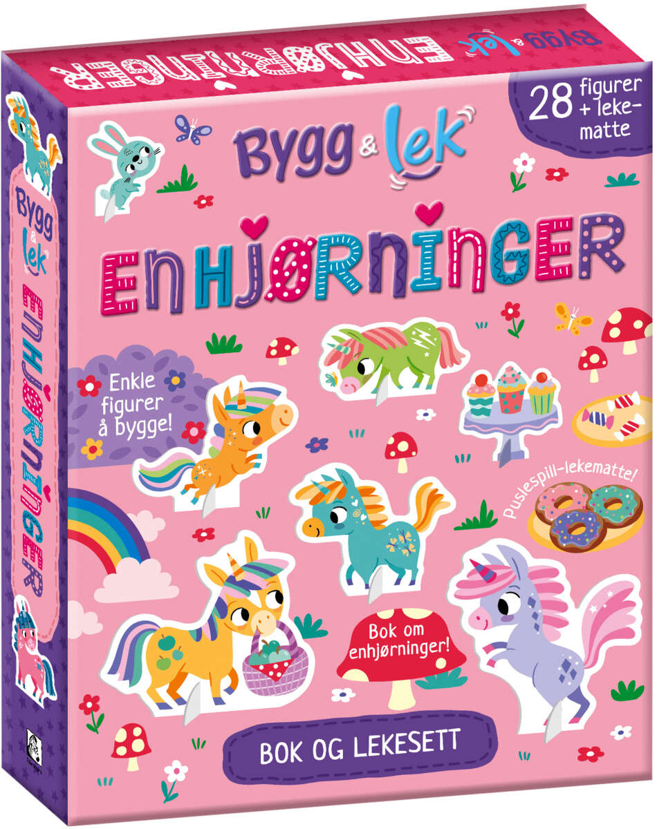 Bygg og lek: Enhjørninger