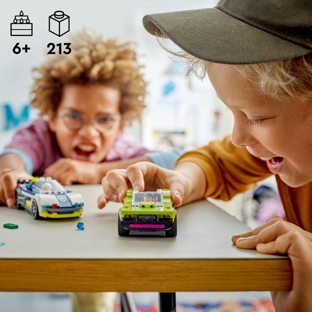 LEGO® City Politibil på muskelbil-jakt 60415