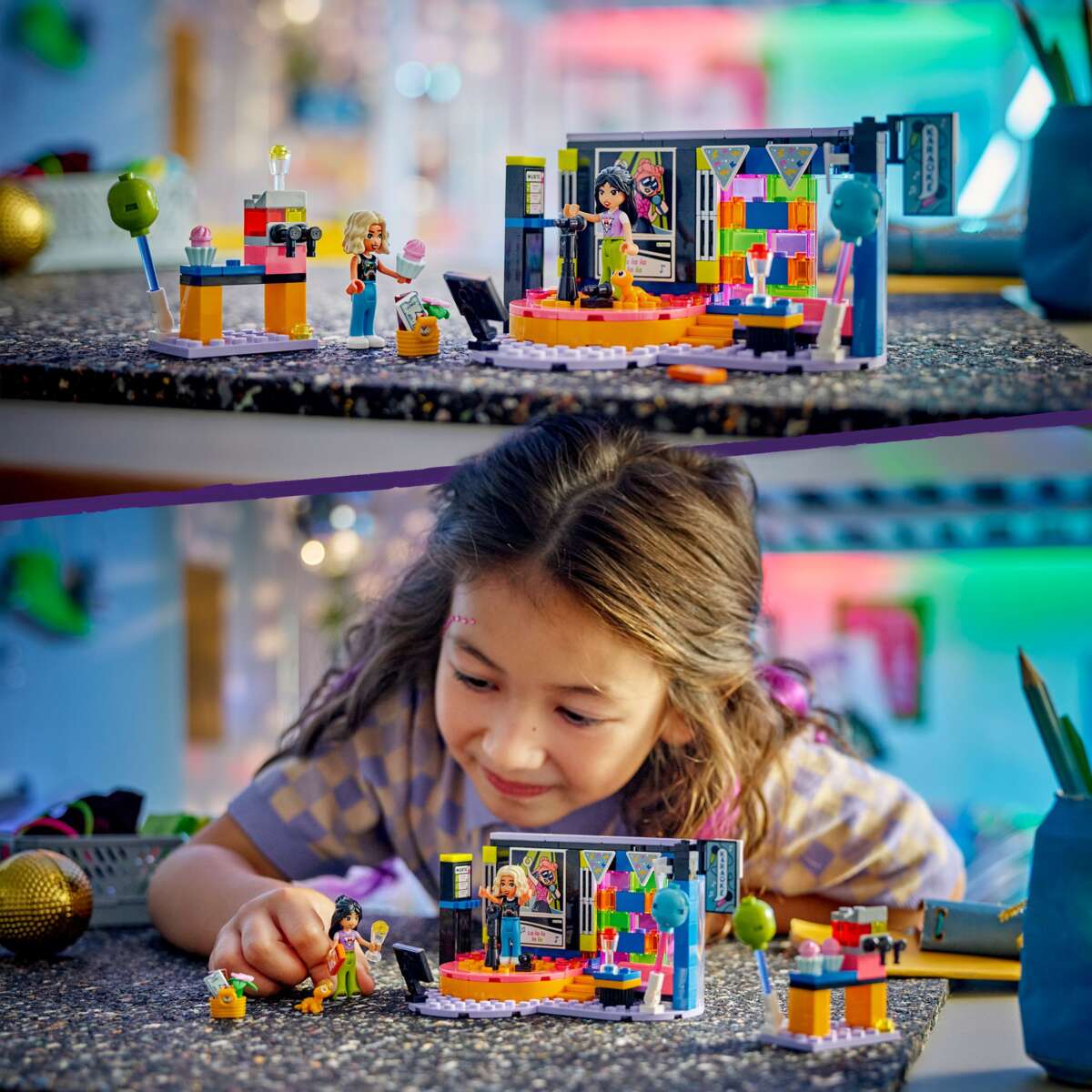 LEGO® Friends Fest med karaoke 42610