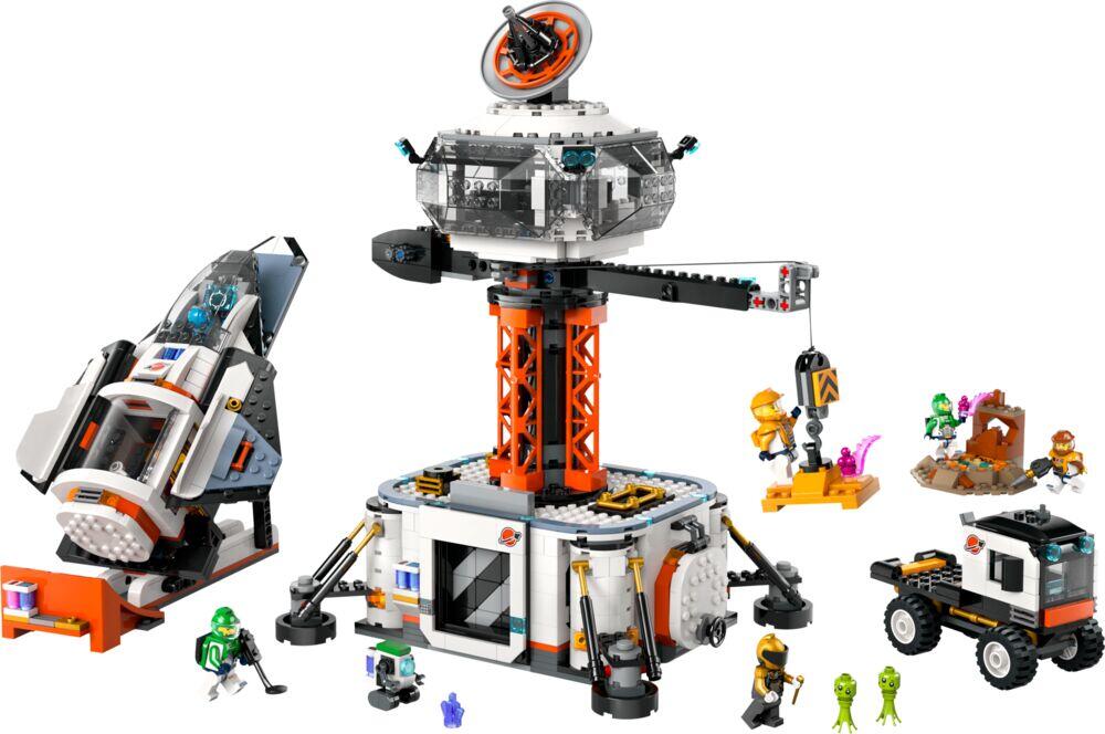 LEGO® City Rombase og utskytningsrampe for rakett 60434