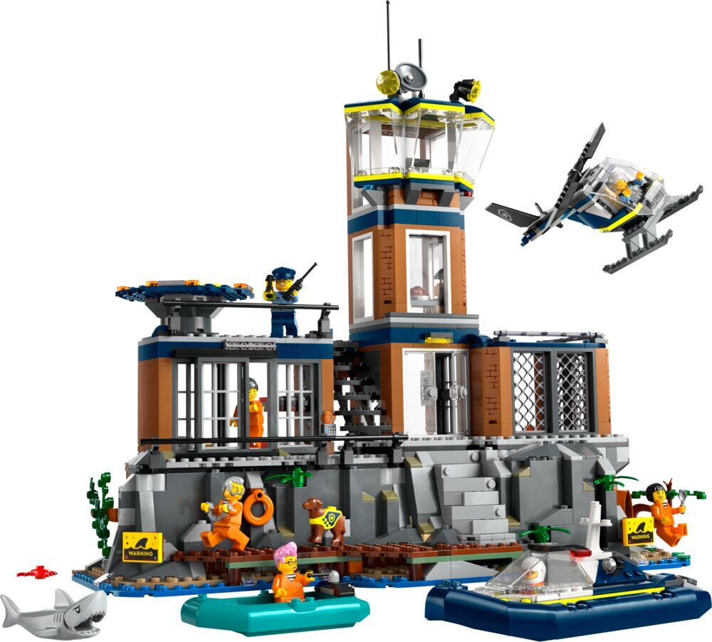 LEGO® City Politiets fengselsøy 60419