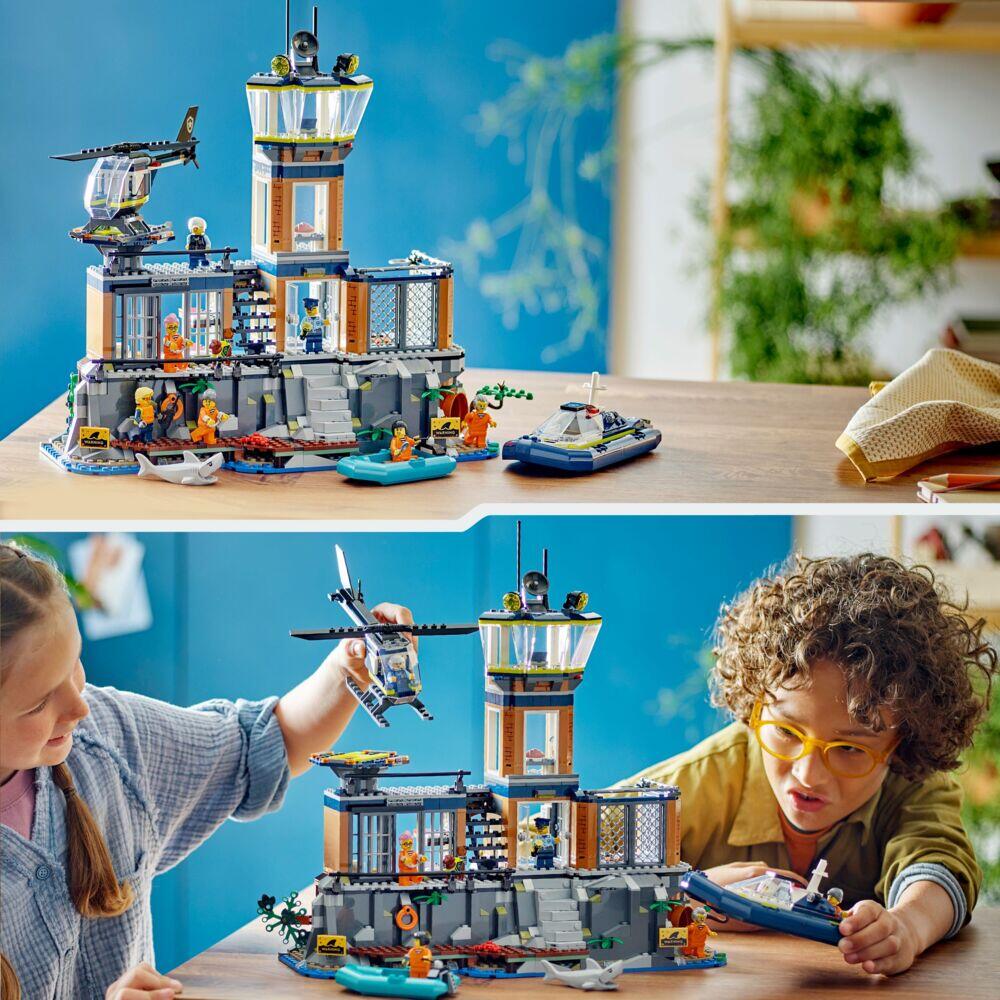 LEGO® City Politiets fengselsøy 60419