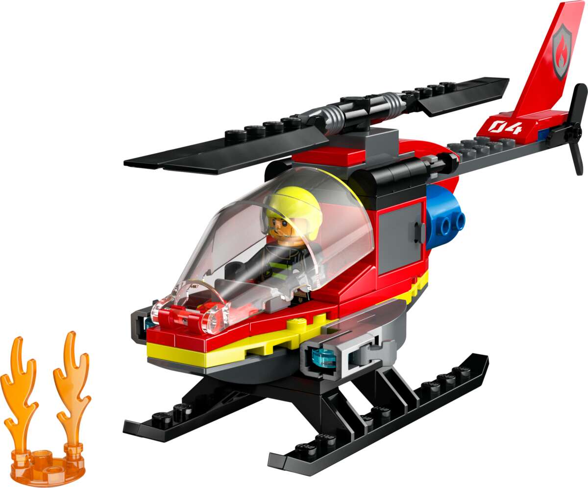 LEGO® City Brannhelikopter 60411