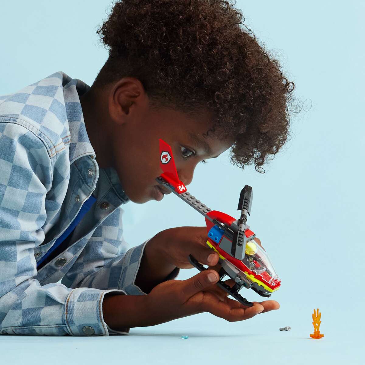 LEGO® City Brannhelikopter 60411