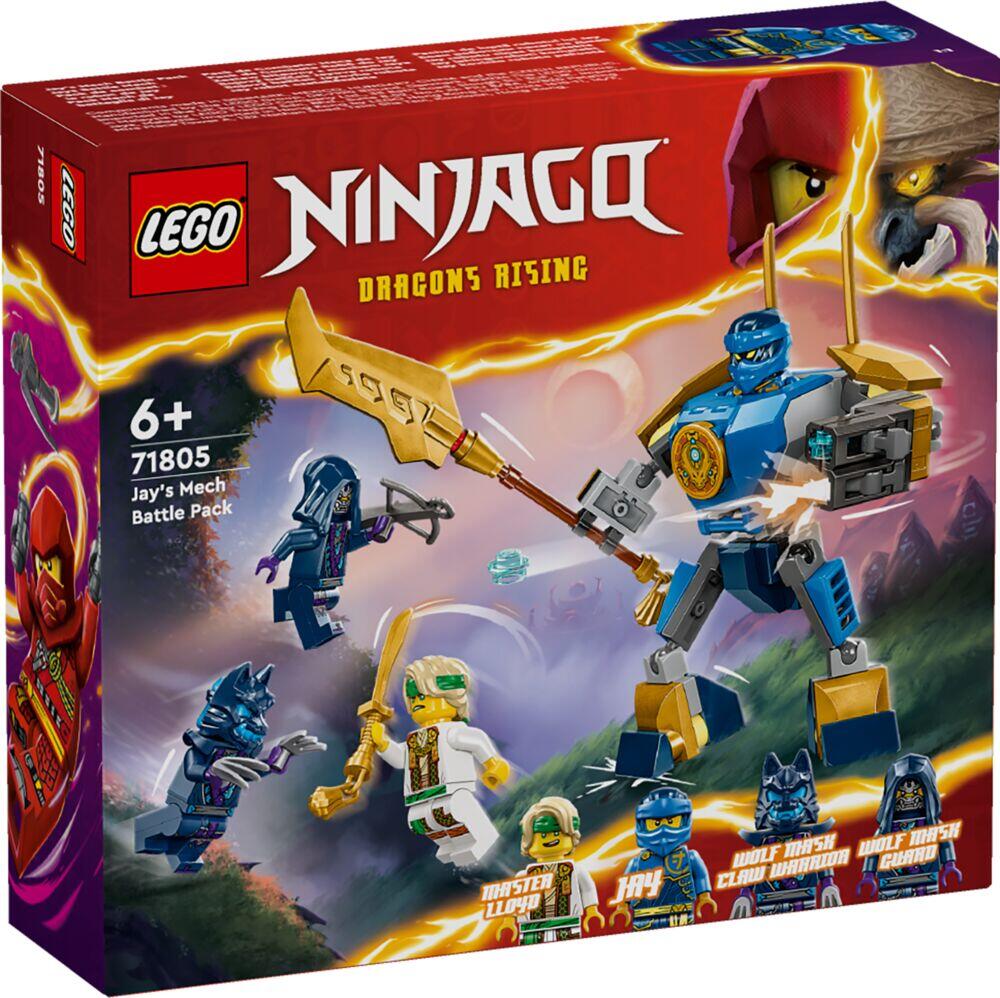 LEGO® NINJAGO® Jays stridspakke med robot 71805