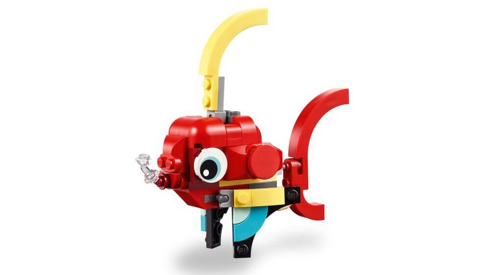 LEGO® Creator Rød drage. 3-i-1 lekesett med dyr 31145