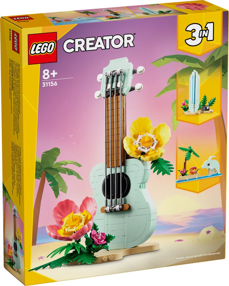 LEGO® Creator Tropisk ukulele. 3-i-1-lekesett 31156