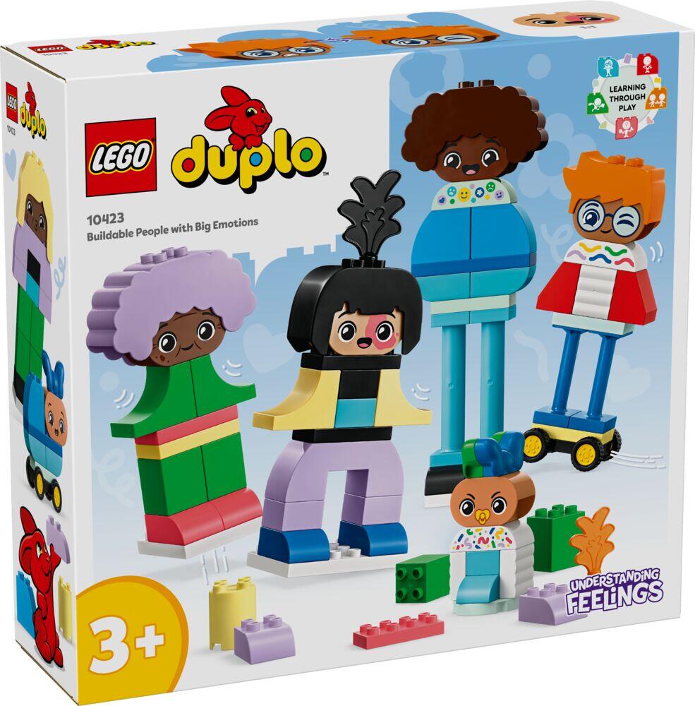 LEGO® DUPLO® Town Byggbare personer med sterke følelser 10423