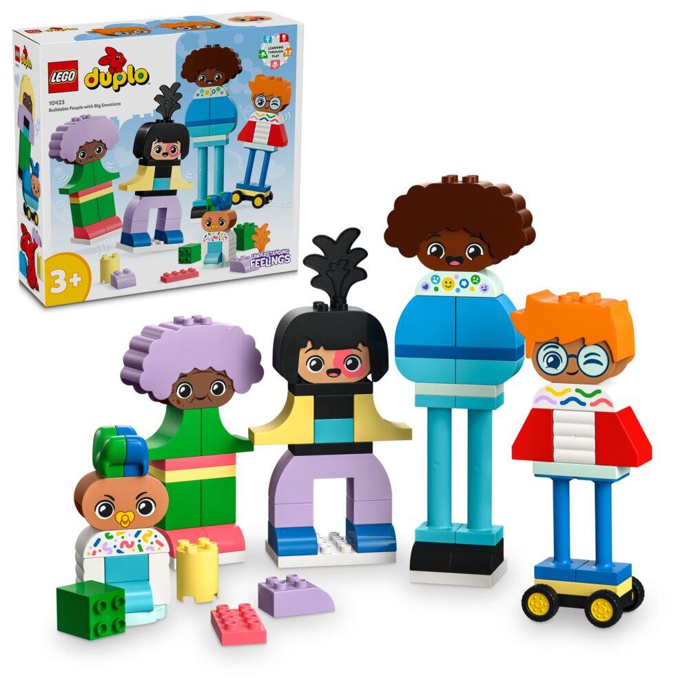 LEGO® DUPLO® Town Byggbare personer med sterke følelser 10423