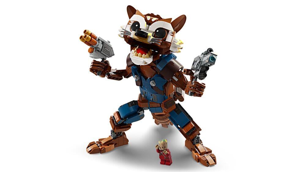 LEGO® Marvel Rocket og Groot som liten 76282