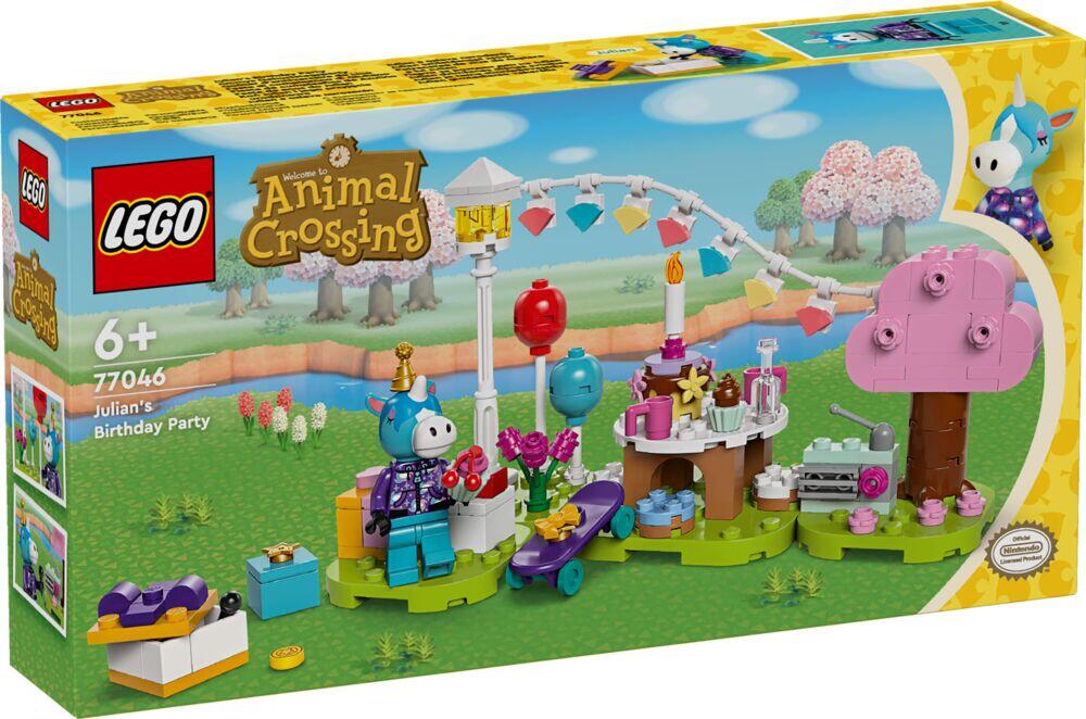 LEGO® Animal Crossing™ Julian har bursdag 77046