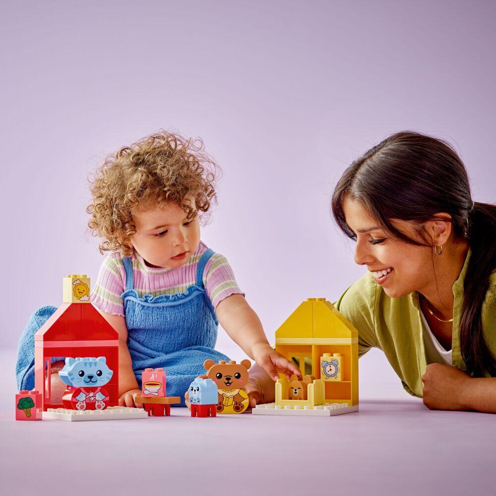 LEGO® DUPLO® Mine første hverdagsrutiner: Måltider og leggetid 10414