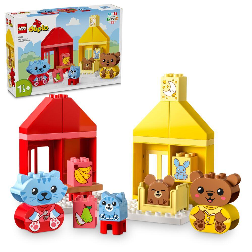 LEGO® DUPLO® Mine første hverdagsrutiner: Måltider og leggetid 10414