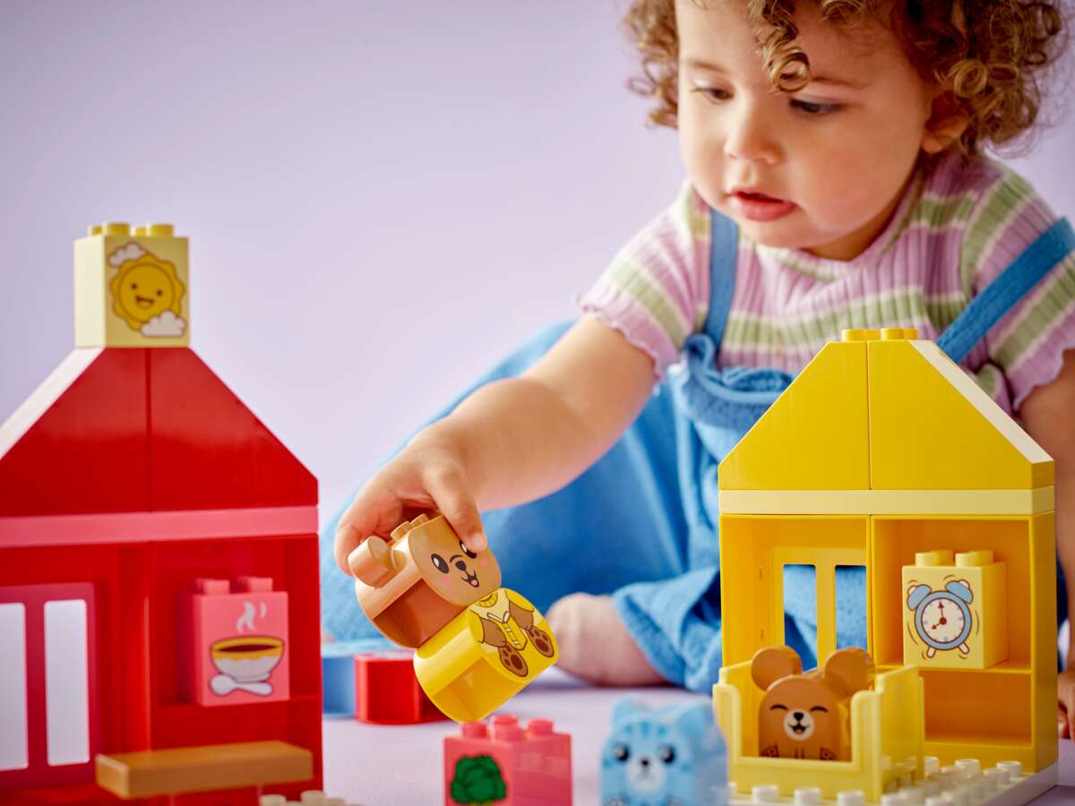 LEGO® DUPLO® Mine første hverdagsrutiner: Måltider og leggetid 10414