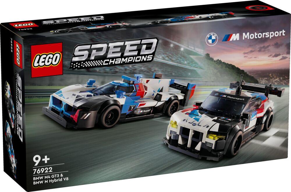 LEGO® Speed Champions BMW M4 GT3 & BMW M Hybrid V8-racerbil 76922