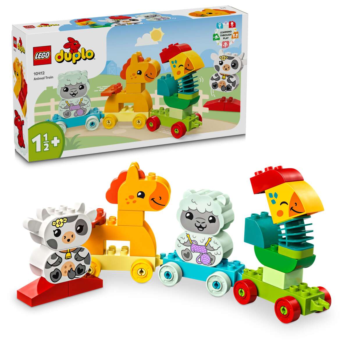 LEGO® DUPLO® Mitt første dyretog 10412