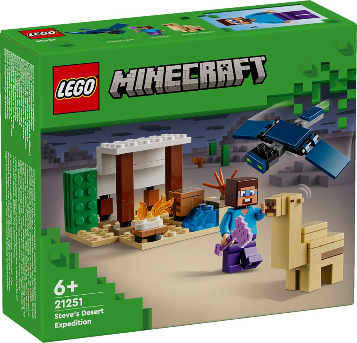LEGO® Minecraft® Steves ørkenekspedisjon 21251