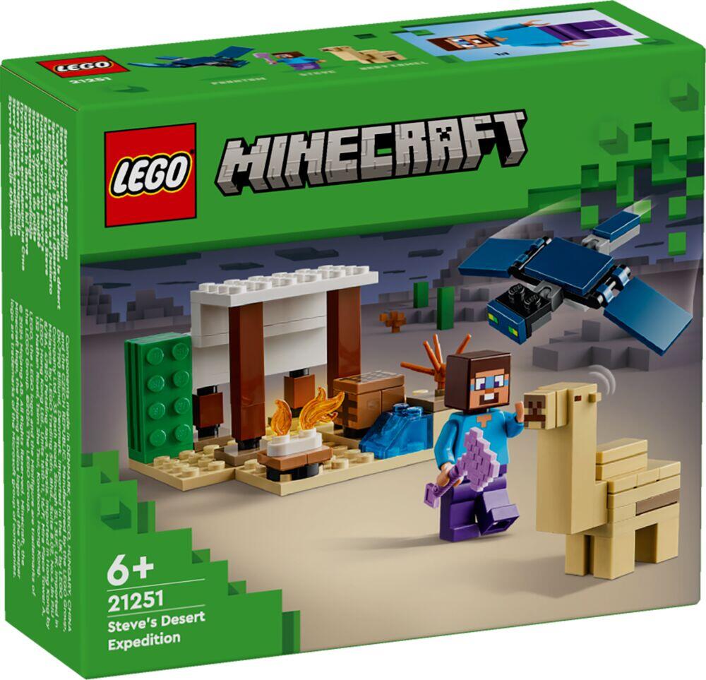 LEGO® Minecraft® Steves ørkenekspedisjon 21251