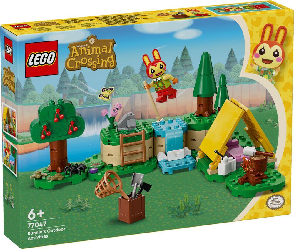 LEGO® Animal Crossing™ Bunnie på telttur 77047