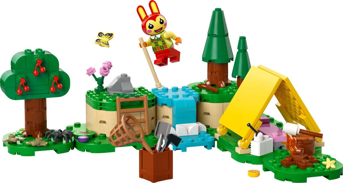 LEGO® Animal Crossing™ Bunnie på telttur 77047