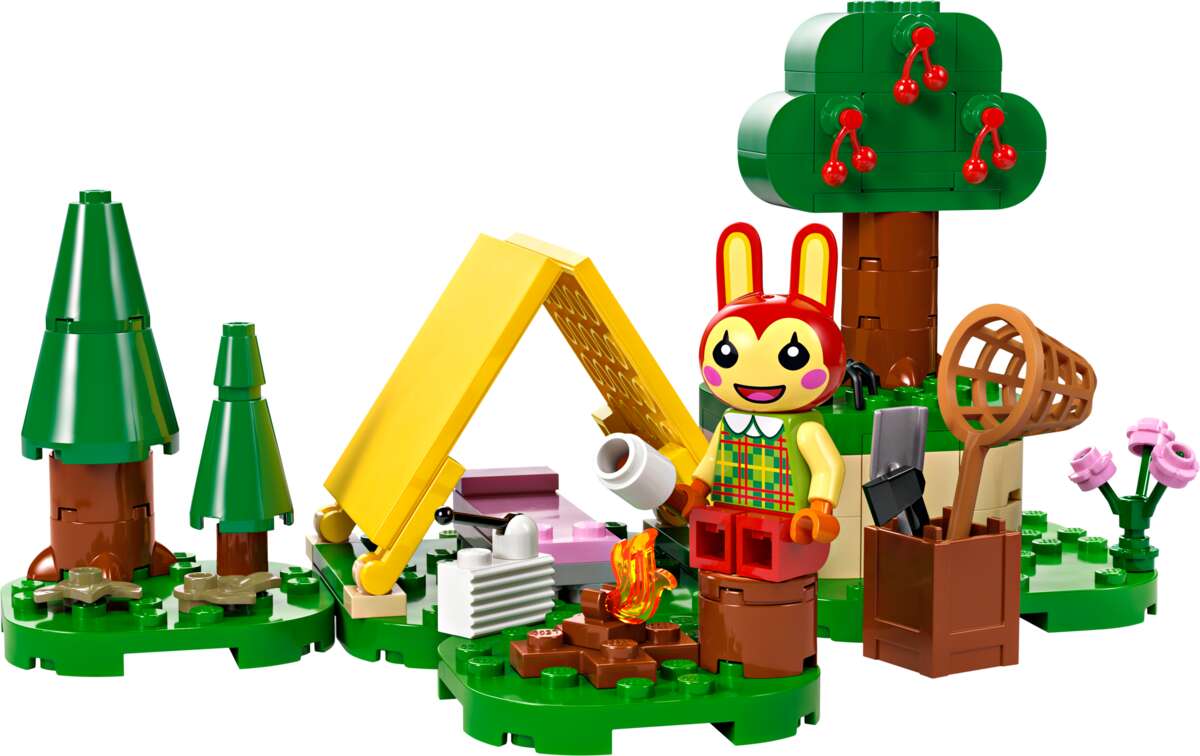 LEGO® Animal Crossing™ Bunnie på telttur 77047