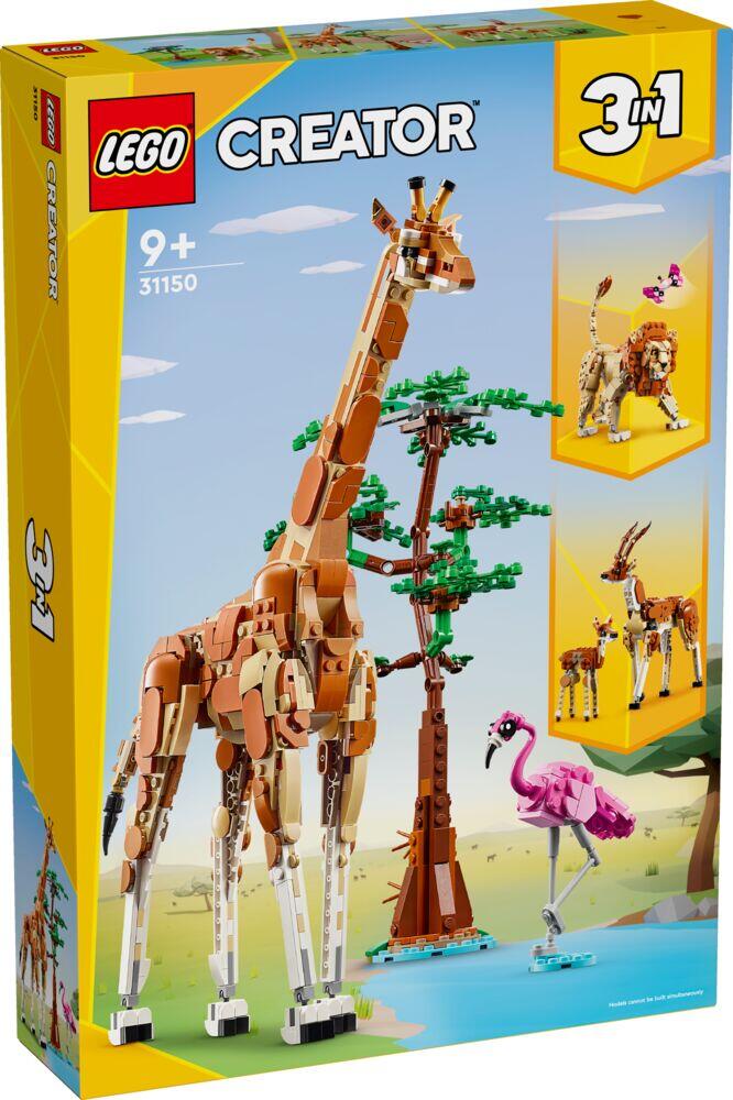 LEGO® Creator Ville dyr på safari. 3-i-1-sett 31150