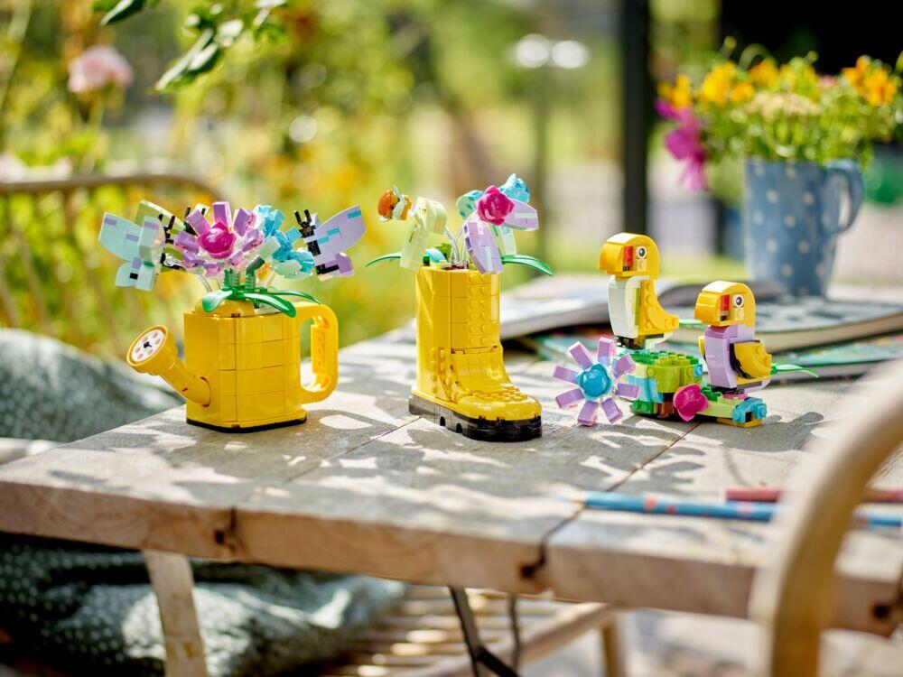 LEGO® Creator Blomster i vannkanne. 3-i-1-leke 31149